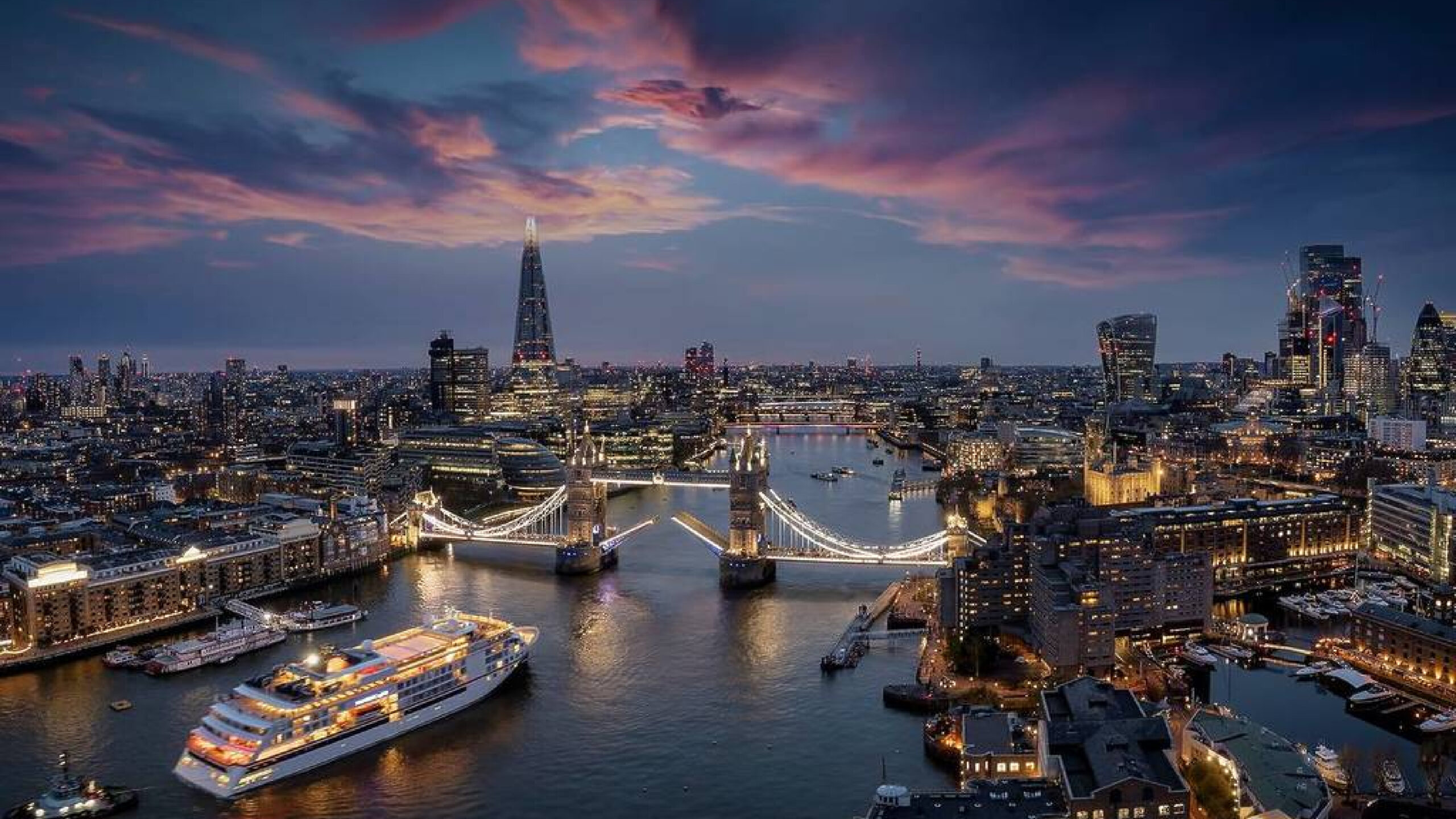 London – Sự xa hoa bên bờ sông Thames