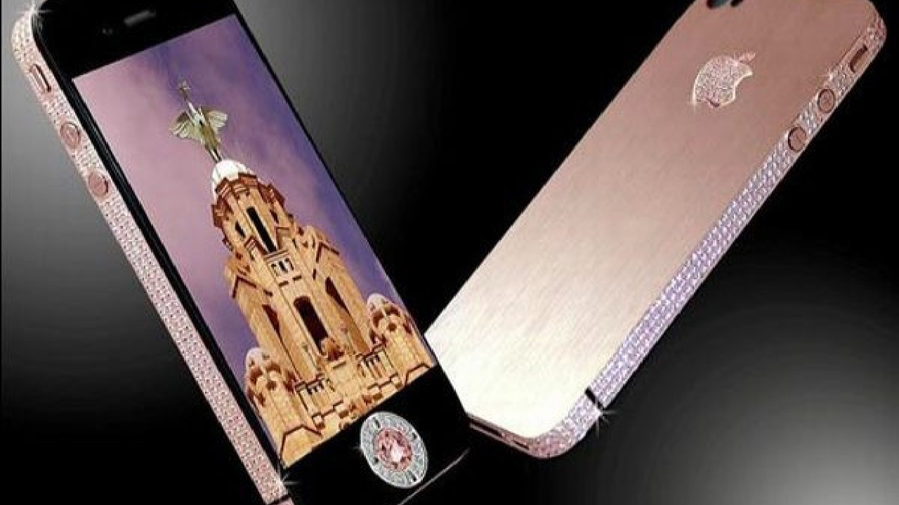 Diamond Rose iPhone 4 – Vẻ đẹp của kim cương hồng