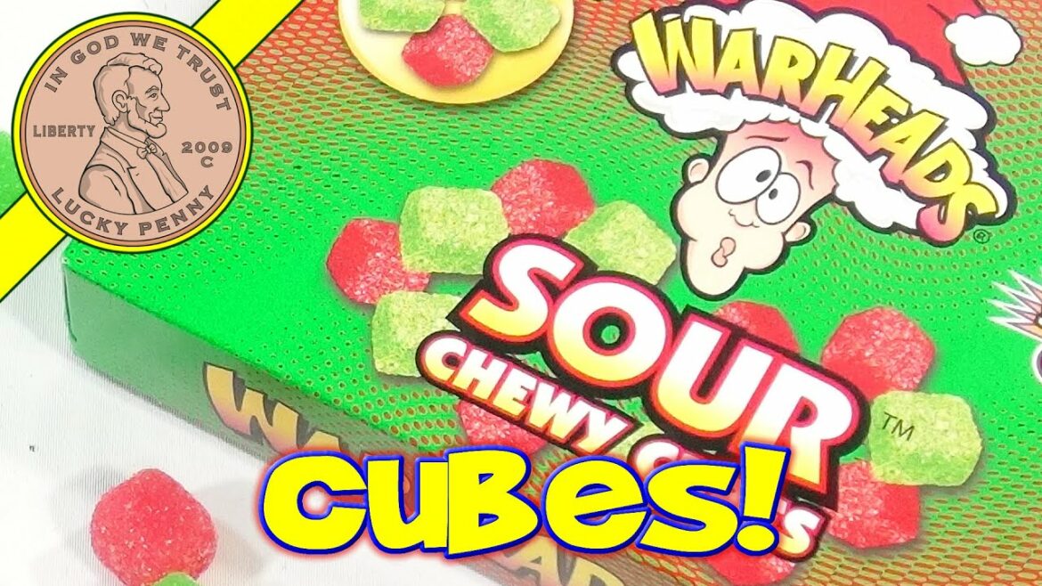 Top 10 kẹo chua nhất thế giới - Warheads Sour Chewy Cubes