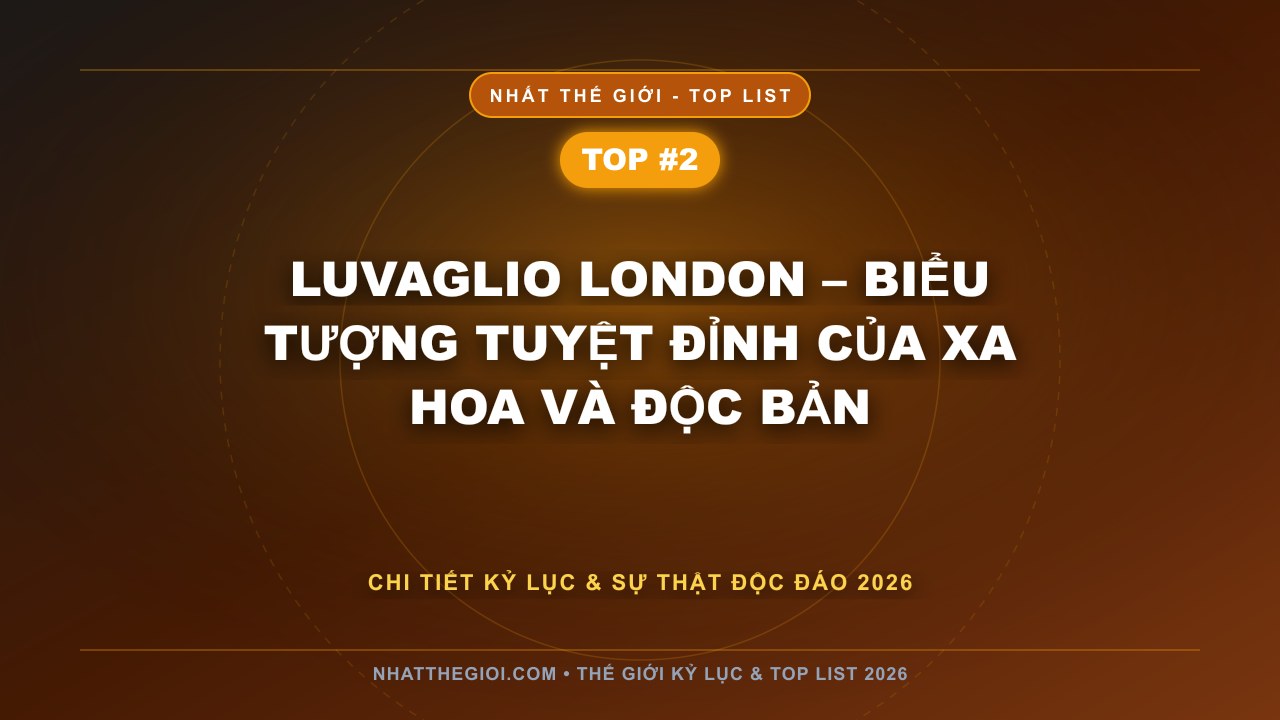 Luvaglio London – Biểu Tượng Tuyệt Đỉnh Của Xa Hoa Và Độc Bản - Laptop Đắt Nhất Thế Giới – Khi Công Nghệ Trở Thành Nghệ Thuật Của Tinh Hoa