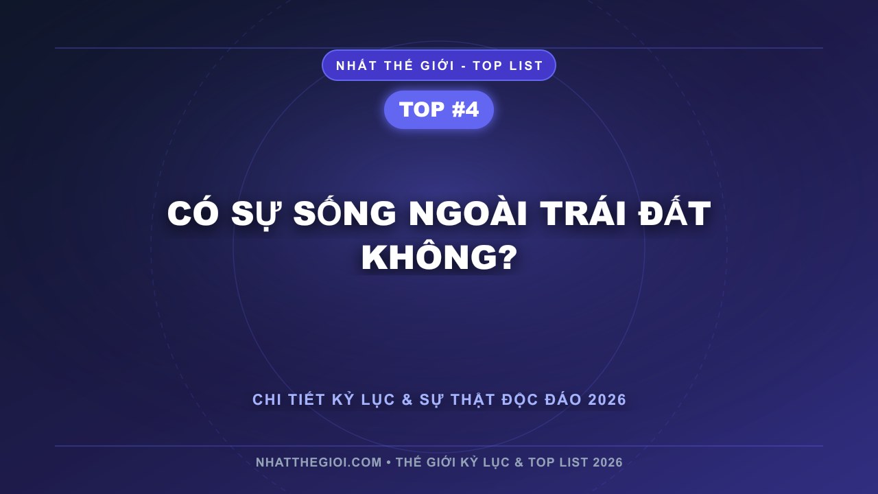Có sự sống ngoài Trái Đất không? - Câu Hỏi Khó Nhất Thế Giới – Khi Trí Tuệ Con Người Đối Diện Giới Hạn