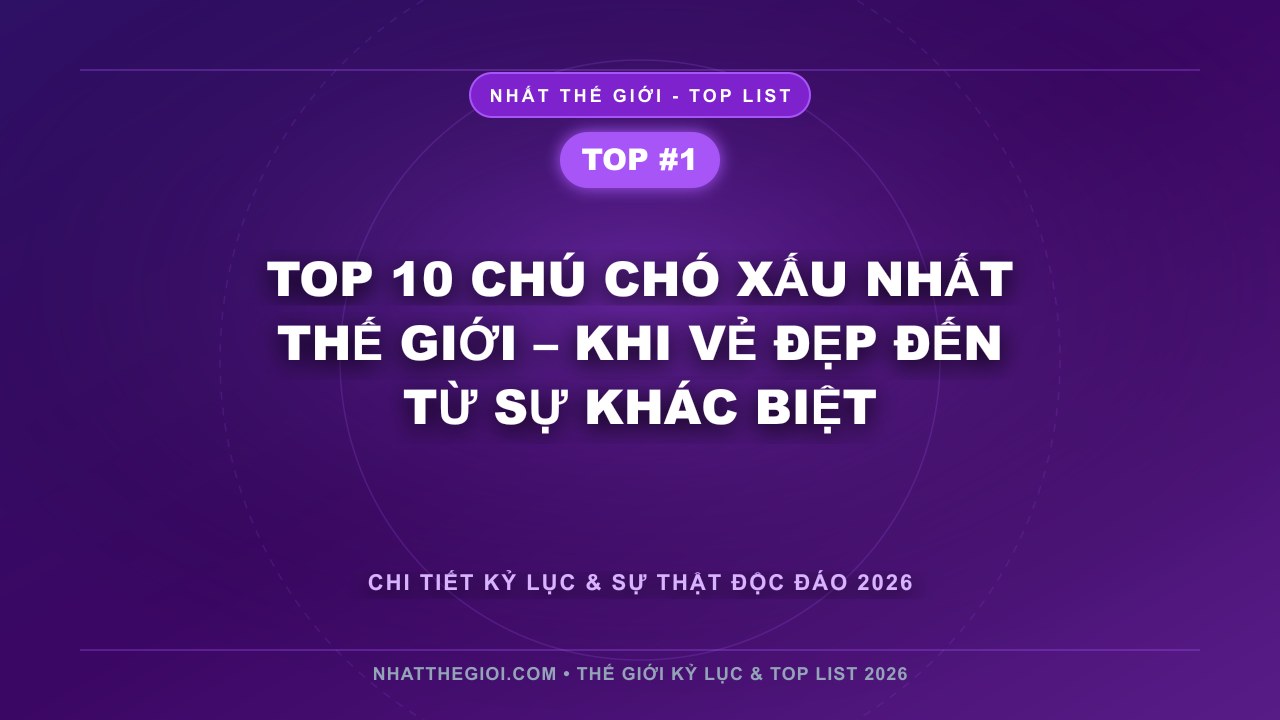 Top 10 Chú Chó Xấu Nhất Thế Giới – Khi Vẻ Đẹp Đến Từ Sự Khác Biệt - Ai Là Chó Xấu Nhất Thế Giới – Khi “Xấu” Trở Thành Nét Đẹp Riêng