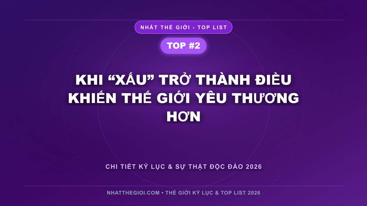 Khi “xấu” trở thành điều khiến thế giới yêu thương hơn - Ai Là Chó Xấu Nhất Thế Giới – Khi “Xấu” Trở Thành Nét Đẹp Riêng