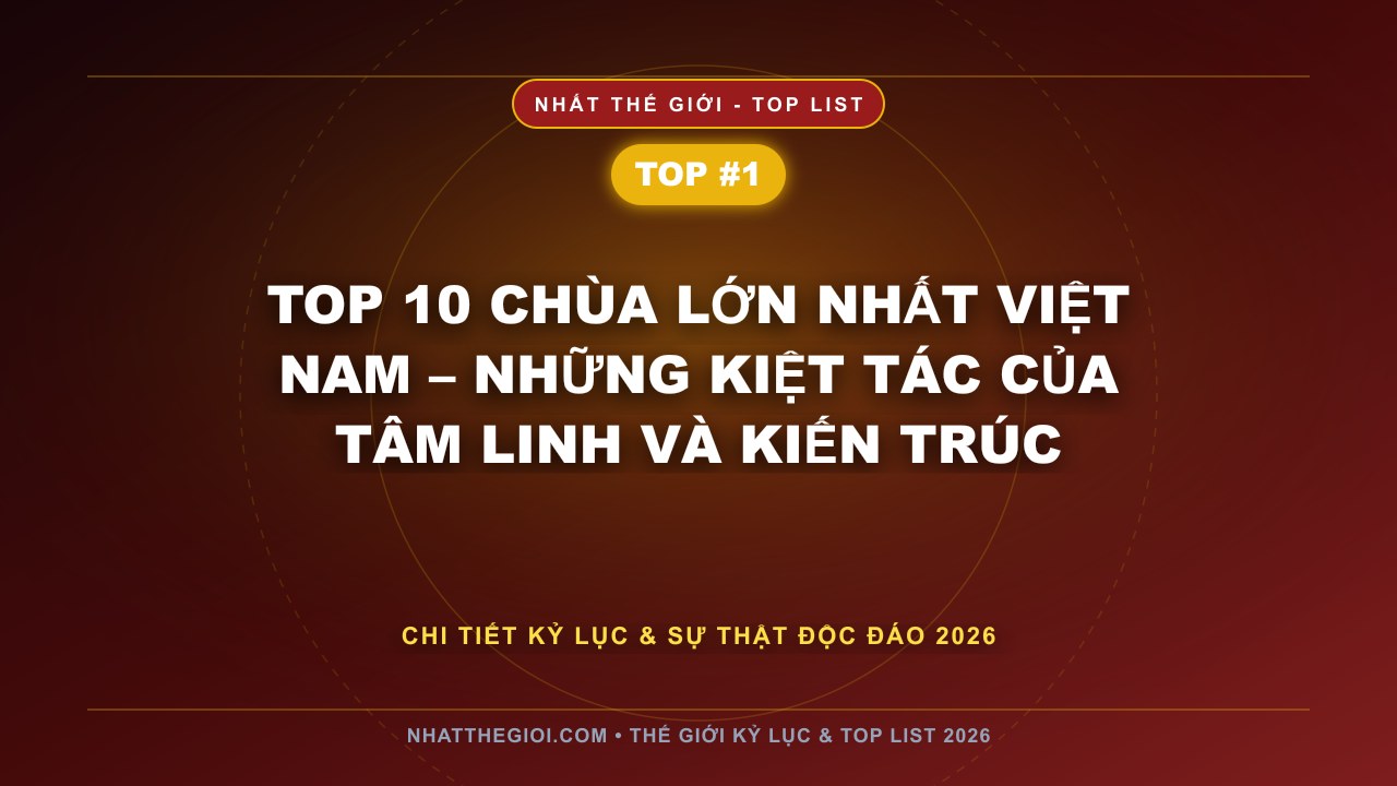Top 10 Chùa Lớn Nhất Việt Nam – Những Kiệt Tác Của Tâm Linh Và Kiến Trúc - Chùa Lớn Nhất Việt Nam – Khi Kiến Trúc Tâm Linh Giao Hòa Với Thiên Nhiên
