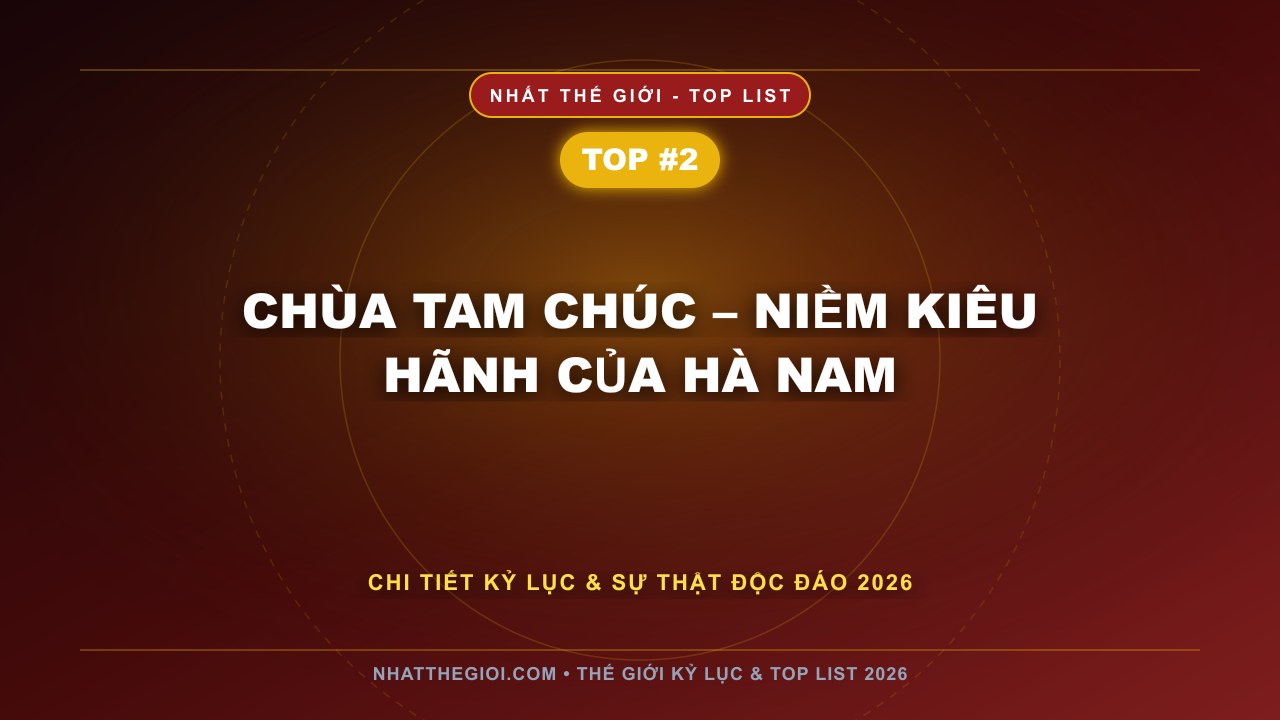 Chùa Tam Chúc – Niềm Kiêu Hãnh Của Hà Nam - Chùa Lớn Nhất Việt Nam – Khi Kiến Trúc Tâm Linh Giao Hòa Với Thiên Nhiên