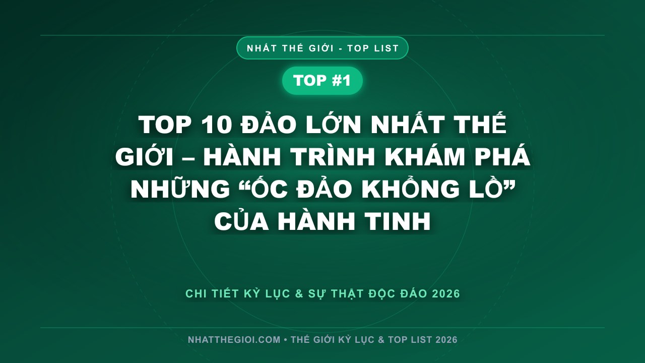 Top 10 Đảo Lớn Nhất Thế Giới – Hành Trình Khám Phá Những “Ốc Đảo Khổng Lồ” Của Hành Tinh - Top 10 Đảo Lớn Nhất Thế Giới – Khi Đất Mẹ Biến Thành Biểu Tượng Của Thiên Nhiên