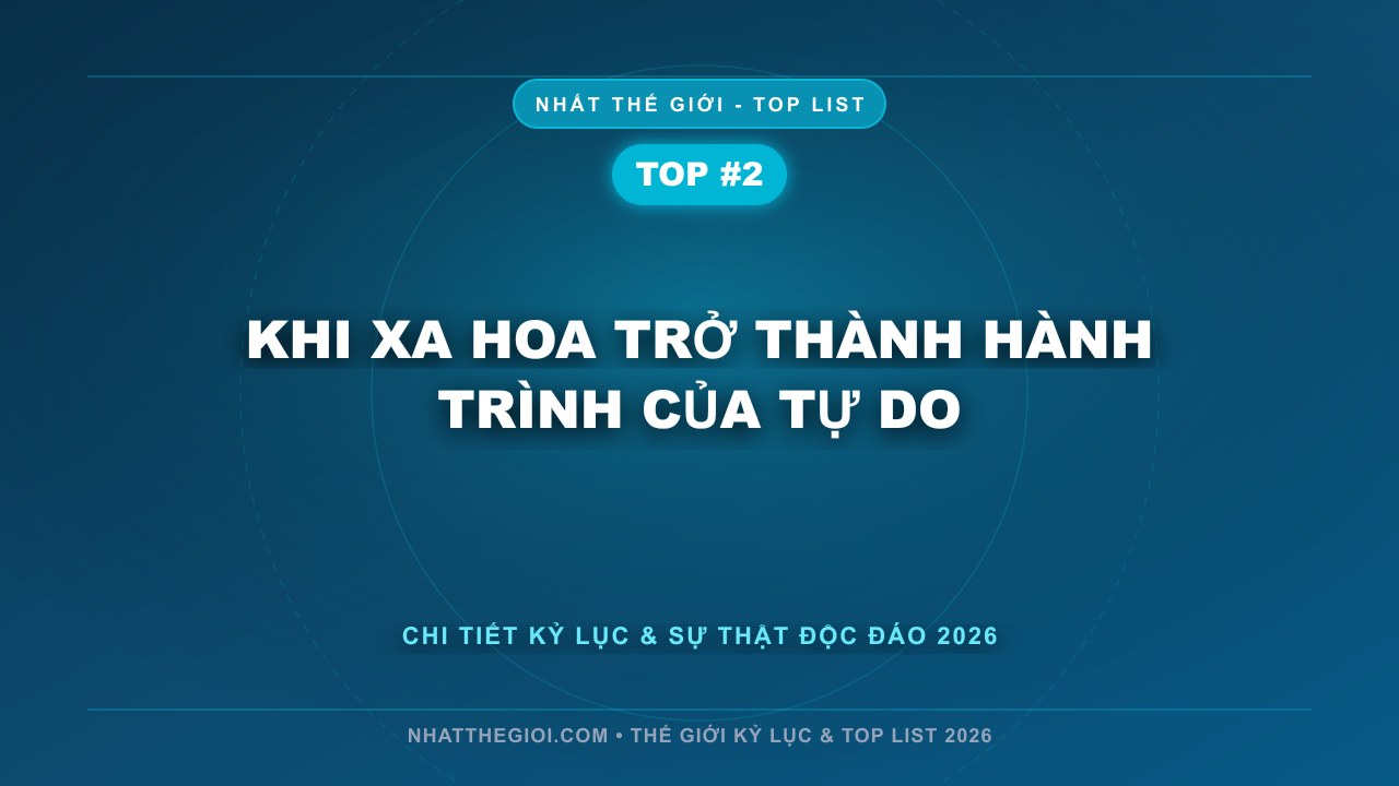 Khi Xa Hoa Trở Thành Hành Trình Của Tự Do - Du Thuyền Lớn Nhất Thế Giới – Biểu Tượng Của Sự Xa Hoa Giữa Đại Dương