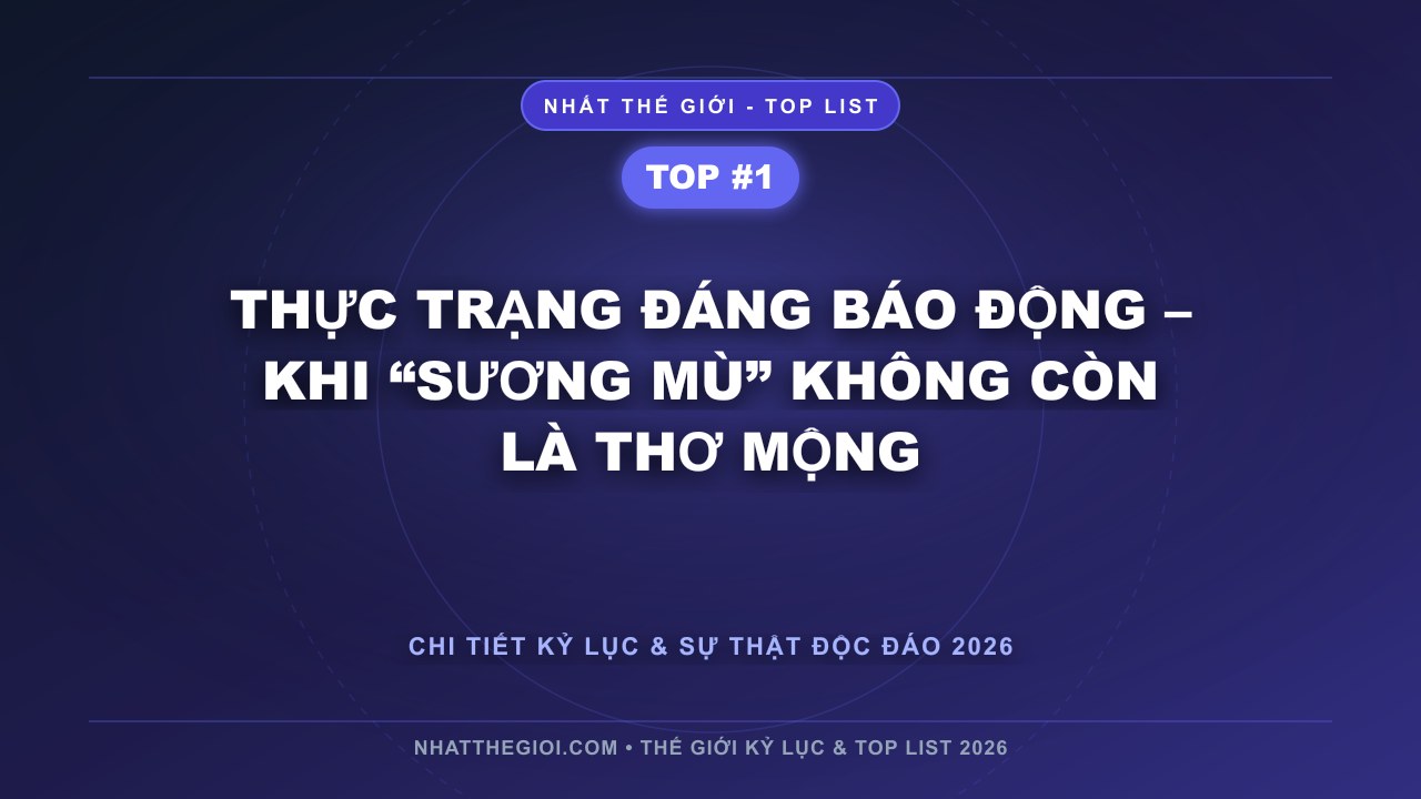 Thực Trạng Đáng Báo Động – Khi “Sương Mù” Không Còn Là Thơ Mộng - Hà Nội Ô Nhiễm Nhất Thế Giới – Khi Thành Phố Ngàn Năm Đang Ngộp Trong Sương Khói Hiện Đại
