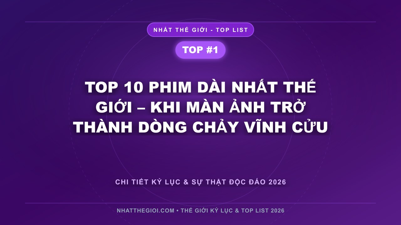 Top 10 Phim Dài Nhất Thế Giới – Khi Màn Ảnh Trở Thành Dòng Chảy Vĩnh Cửu - Top 10 Phim Dài Nhất Thế Giới – Khi Thời Gian Trở Thành Nghệ Thuật