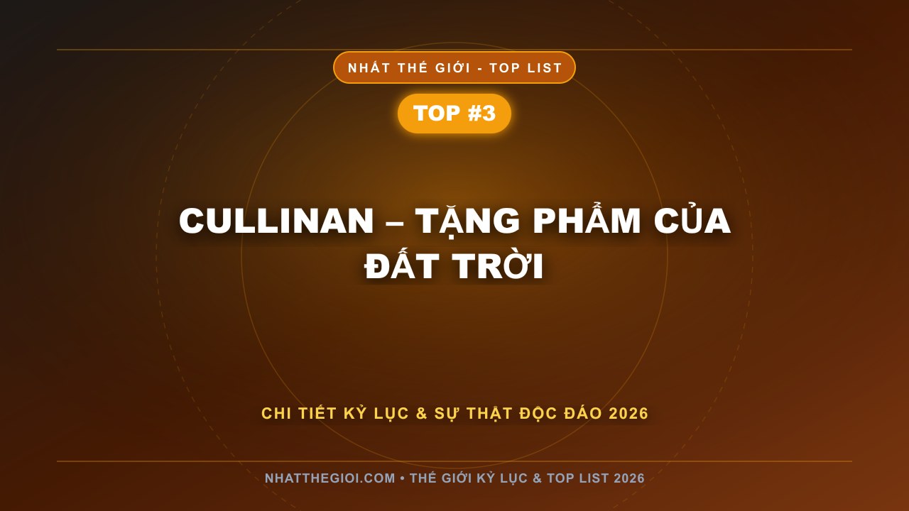 Cullinan – Tặng phẩm của đất trời - Viên Kim Cương Đắt Nhất Thế Giới – Hành Trình Vượt Thời Gian Của Những Viên Đá Bất Tử