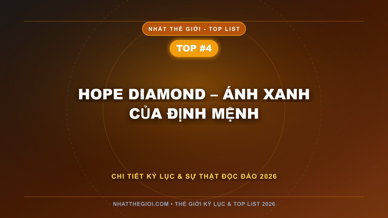 Hope Diamond – Ánh xanh của định mệnh - Viên Kim Cương Đắt Nhất Thế Giới – Hành Trình Vượt Thời Gian Của Những Viên Đá Bất Tử